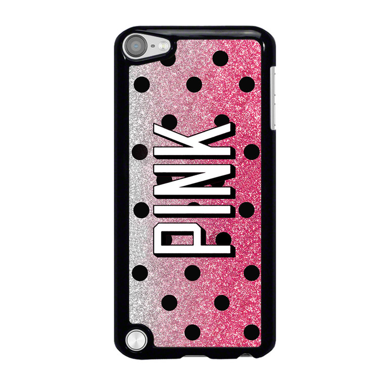 VICTORIA'S SECRET PINK LOGO SPARKLE iPod Touch 5 Case Cover