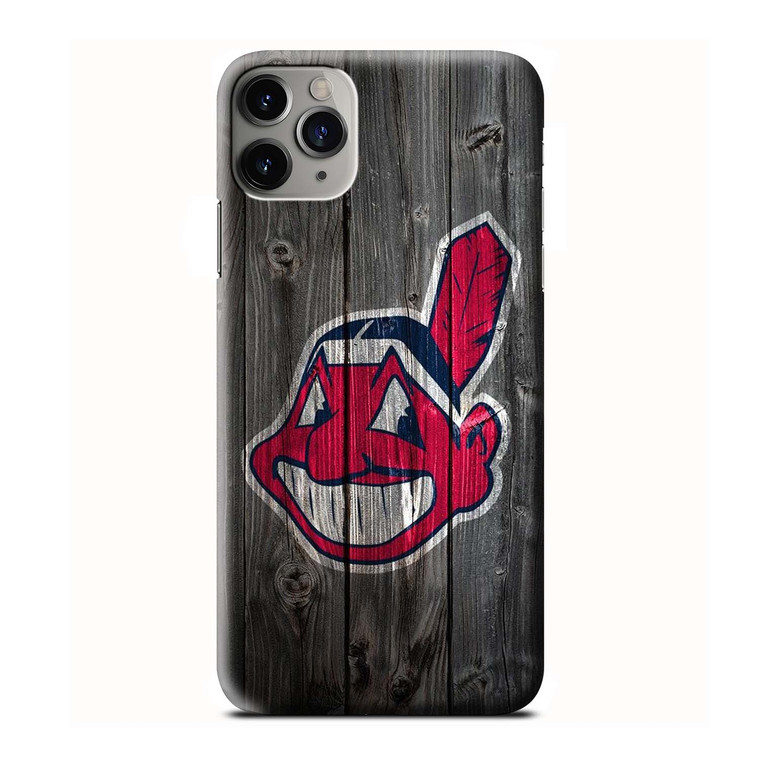 CLEVELAND INDIANS WOODEN LOGO iPhone 3D Case Cover