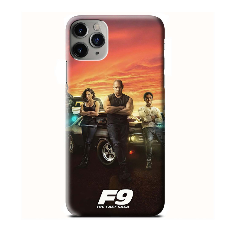 FAST AND FURIOUS 9 THE FAST SAGA F9 iPhone 3D Case Cover