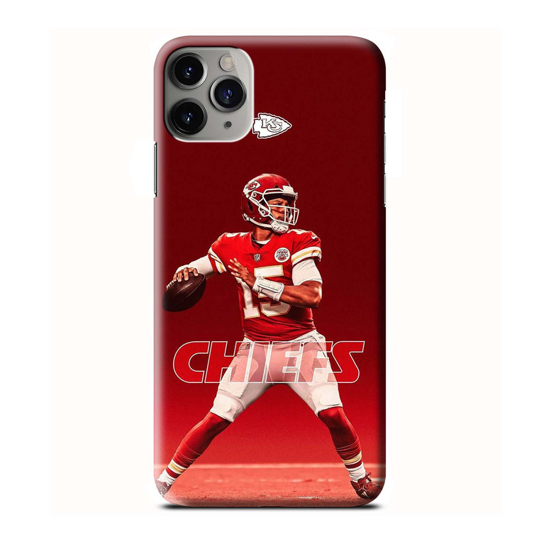KANSAS CITY CHIEFS NFL RED PATRICK MAHOMES iPhone 3D Case Cover