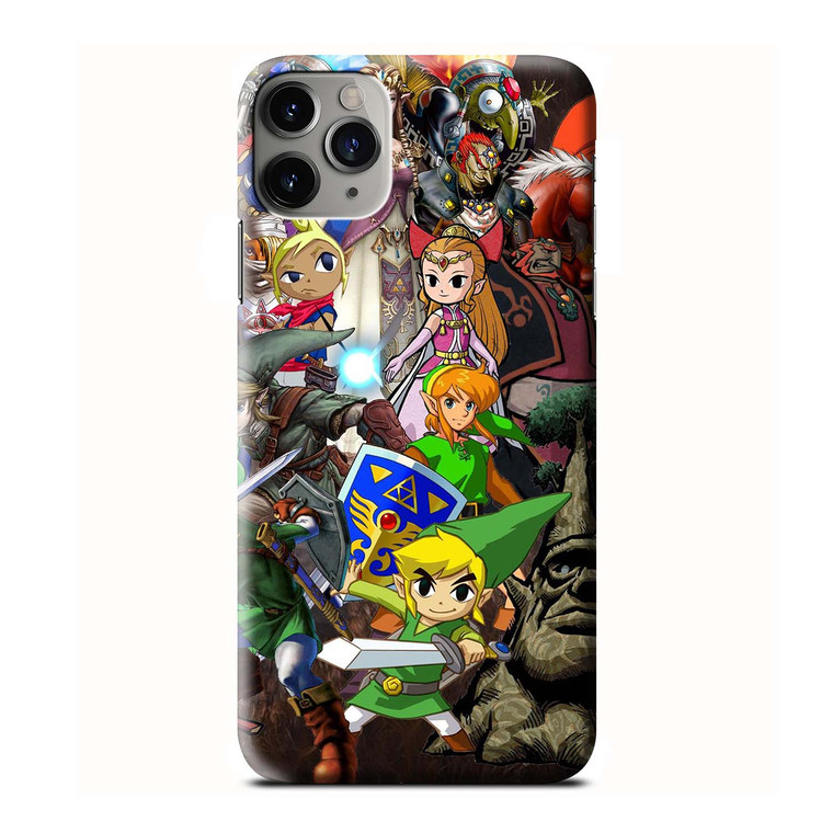 LEGEND OF ZELDA CARACTER iPhone 3D Case Cover