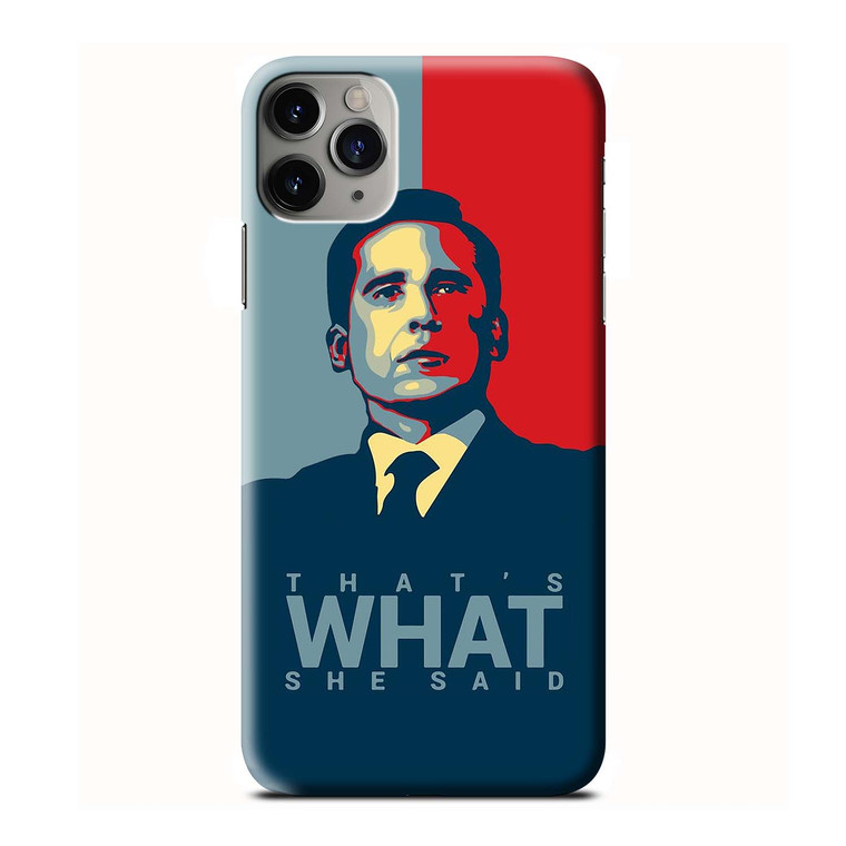 MICHAEL SCOTT THE OFFICE US  iPhone 3D Case Cover