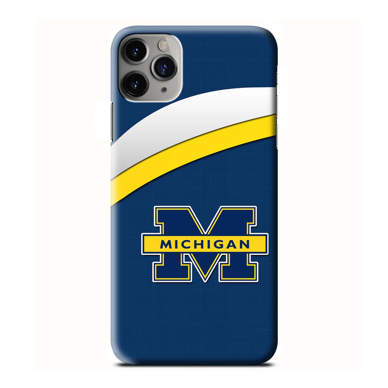 MICHIGAN WOLVERINES LOGO iPhone 3D Case Cover