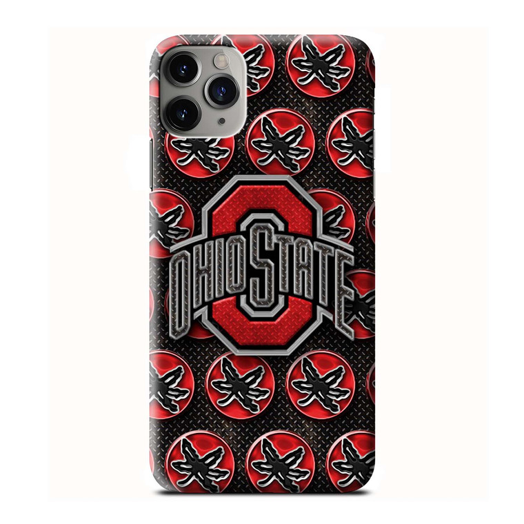 OHIO STATE BUCKEYES LOCK iPhone 3D Case Cover