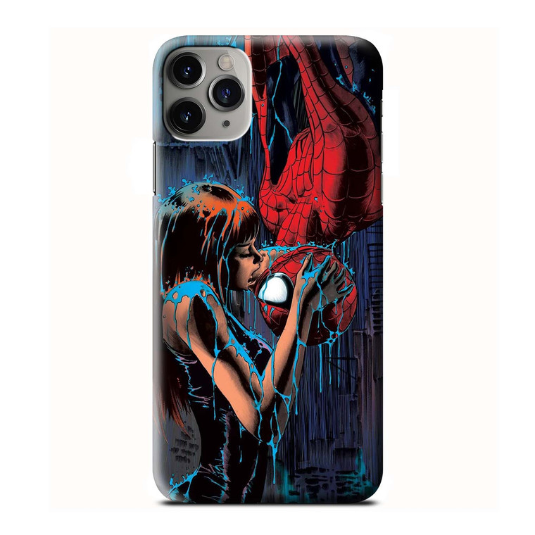 SPIDERMAN MARY JANE KISSING iPhone 3D Case Cover