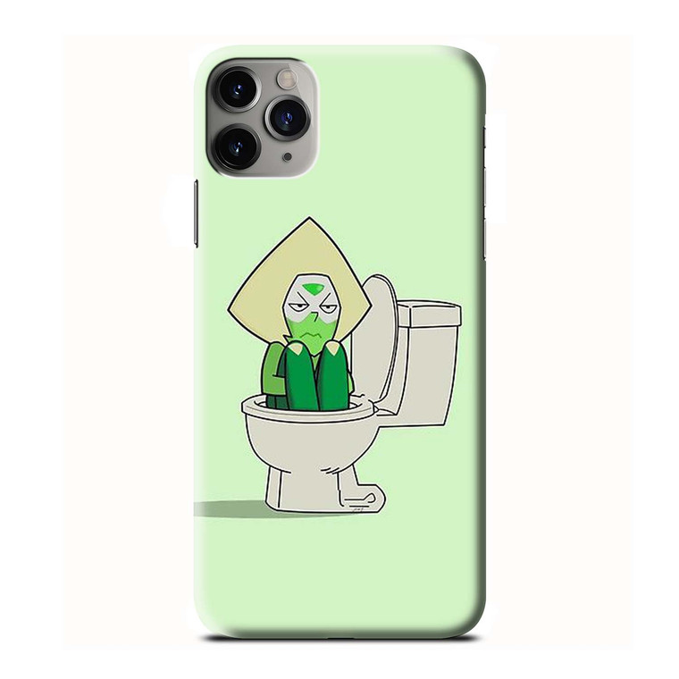 STEVEN UNIVERSE PERIDOT IN TOILET iPhone 3D Case Cover