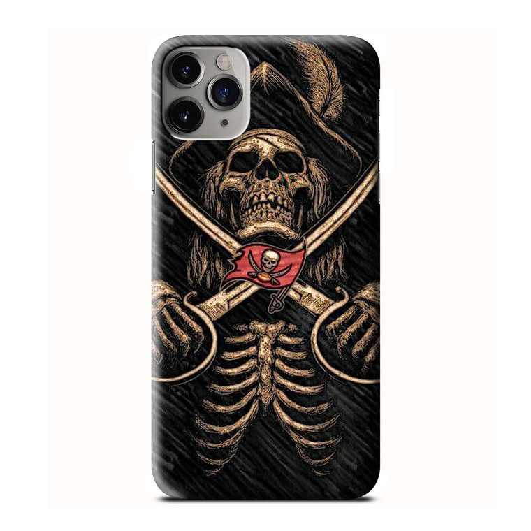 TAMPA BAY BUCCANEERS SKULL LOGO iPhone 3D Case Cover