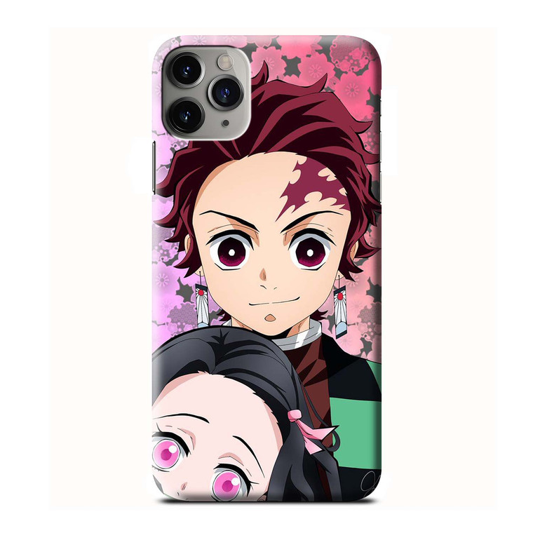 TANJIRO AND NEZUKO DEMON SLAYER iPhone 3D Case Cover