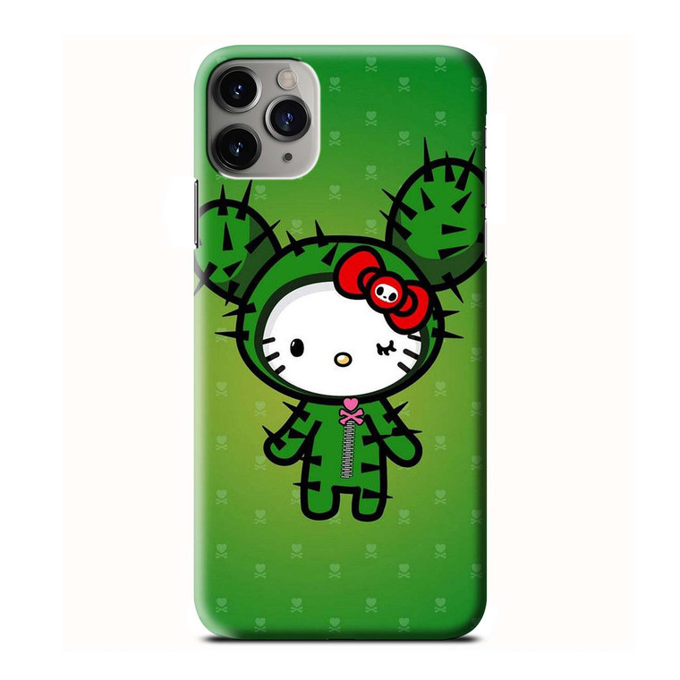 TOKIDOKI DONUTELLA HELLO KITTY CACTUS iPhone 3D Case Cover