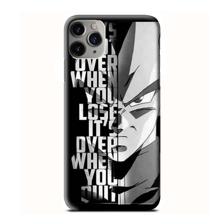 VEGETA QUOTE iPhone 3D Case Cover