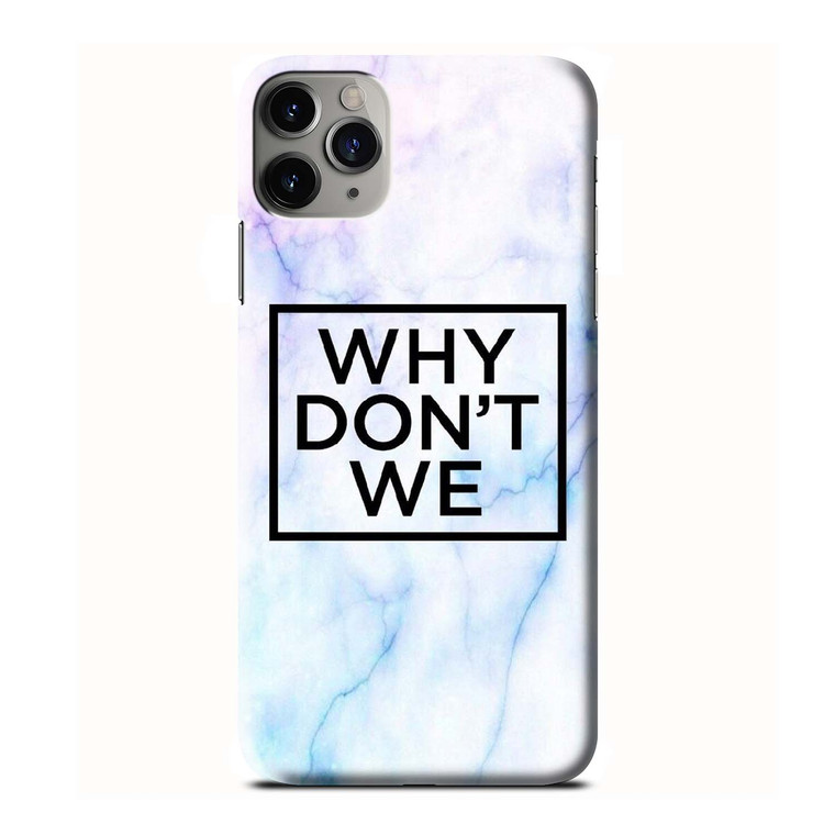 WHY DON'T WE MARBLE RAINBOW iPhone 3D Case Cover