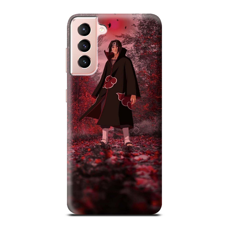 ITACHI UCIHA AKATSUKI RED  Samsung Galaxy 3D Case Cover