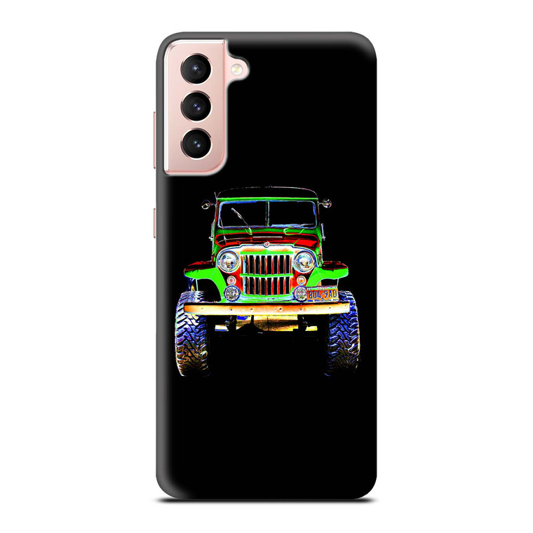 JEEP ART  Samsung Galaxy 3D Case Cover