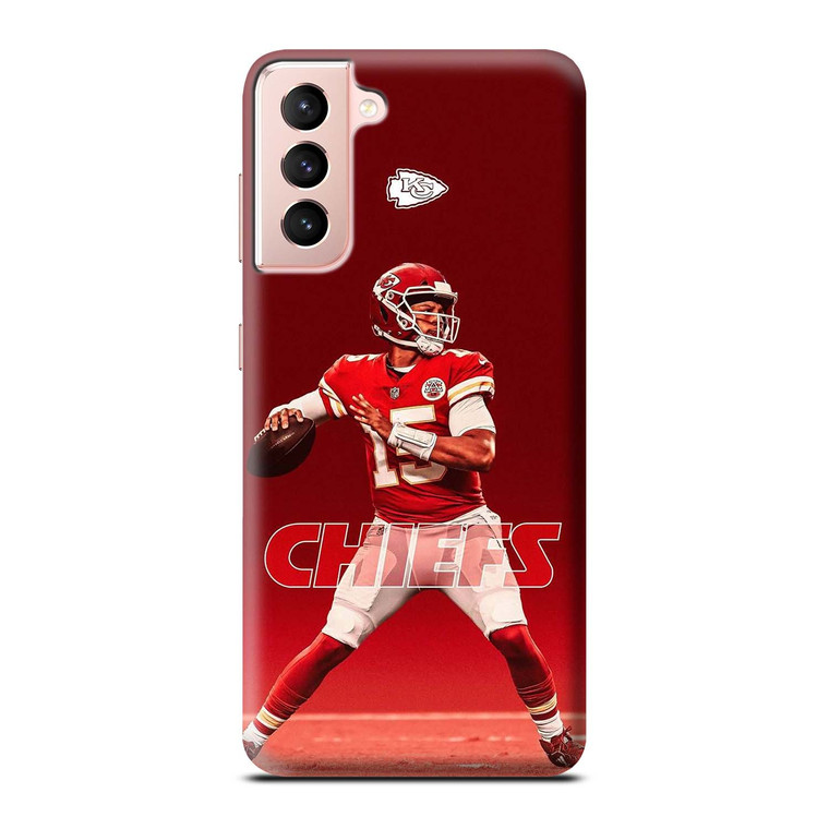 KANSAS CITY CHIEFS NFL RED PATRICK MAHOMES  Samsung Galaxy 3D Case Cover