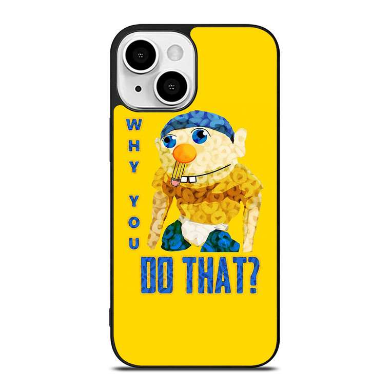 WHY YOU DO THAT SML JEFFY iPhone 13 Mini Case Cover