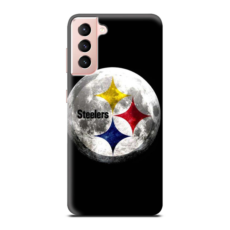 PITTSBURGH STEELERS MOON LOGO  Samsung Galaxy 3D Case Cover