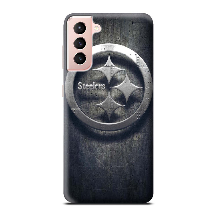 PITTSBURGH STEELERS SILVER LOGO  Samsung Galaxy 3D Case Cover