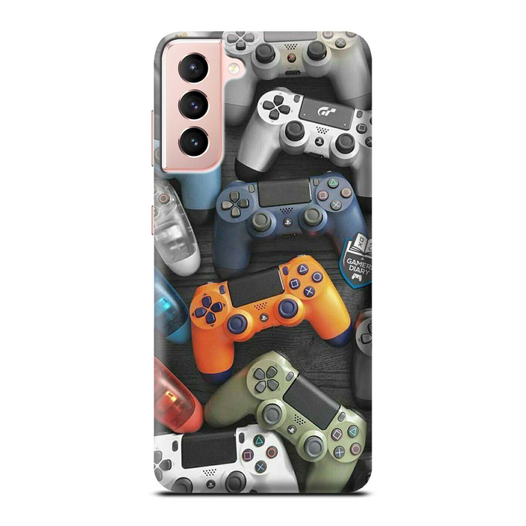 PS4 CONTROLLER PLAYSTATION COLLAGE  Samsung Galaxy 3D Case Cover