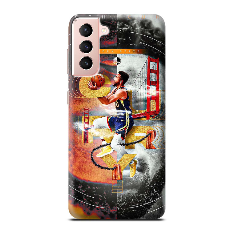 STEPHEN CURRY GOLDEN STATE  Samsung Galaxy 3D Case Cover