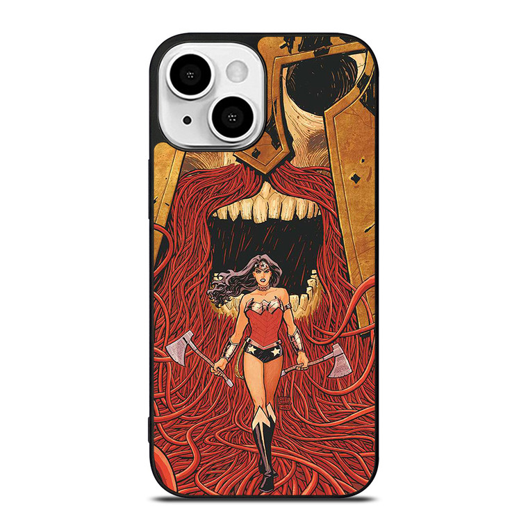 WONDER WOMAN CARTOON iPhone 13 Mini Case Cover