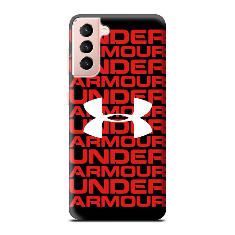 UNDER ARMMOUR COLLAGE RED  Samsung Galaxy 3D Case Cover