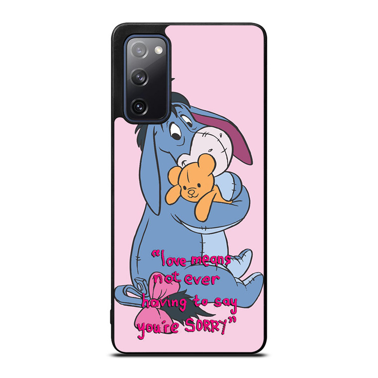 EEYORE DONKEY QUOTES Samsung Galaxy S20 FE Case Cover