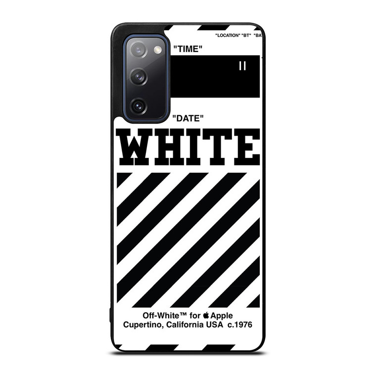OFF WHITE 3 Samsung Galaxy S20 FE Case Cover
