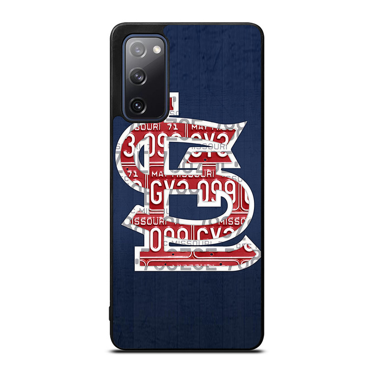 ST. LOUIS CARDINALS BASEBALL WOODEN LOGO Samsung Galaxy S20 FE Case Cover