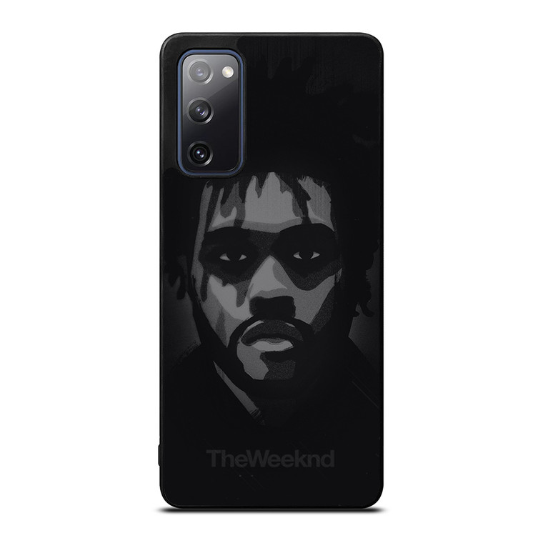 THE WEEKND FACE WHITE BLACK Samsung Galaxy S20 FE Case Cover