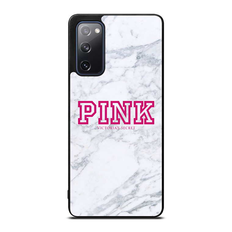 VICTORIA'S SECRET PINK MARBLE Samsung Galaxy S20 FE Case Cover