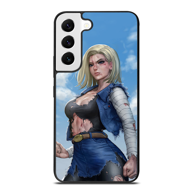 DRAGON BALL ANDROID 18 Samsung Galaxy S22 Case Cover