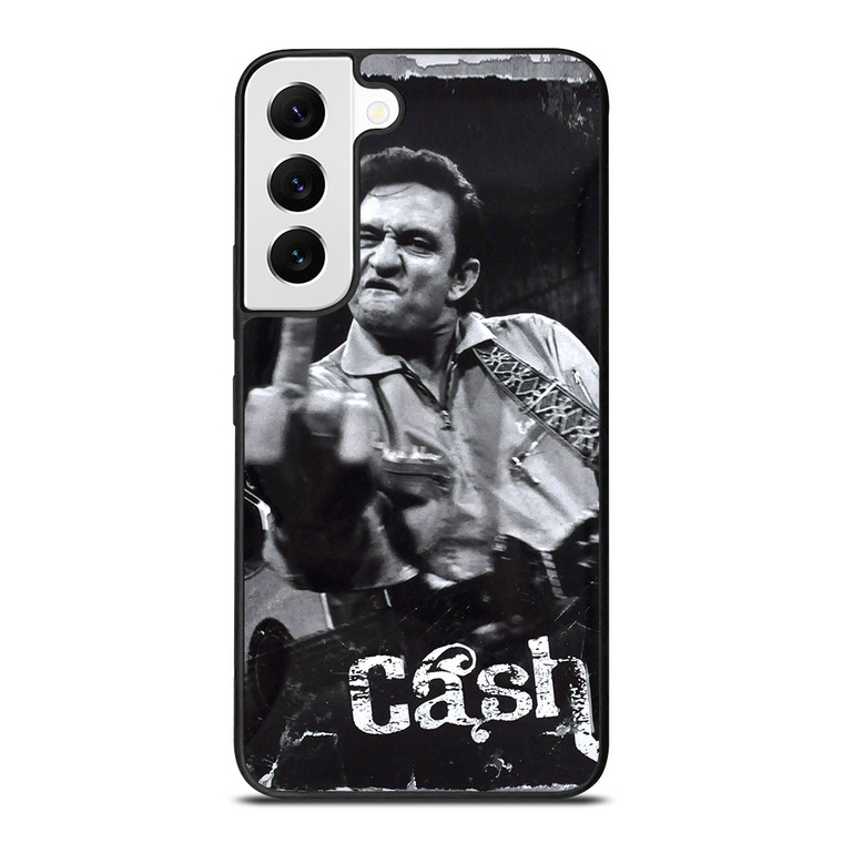 JOHNNY CASH MIDDLE FINGER Samsung Galaxy S22 Case Cover