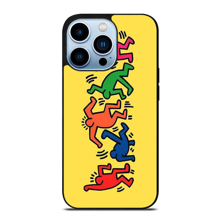 KEITH HARING CARACTER iPhone 13 Pro Max Case Cover