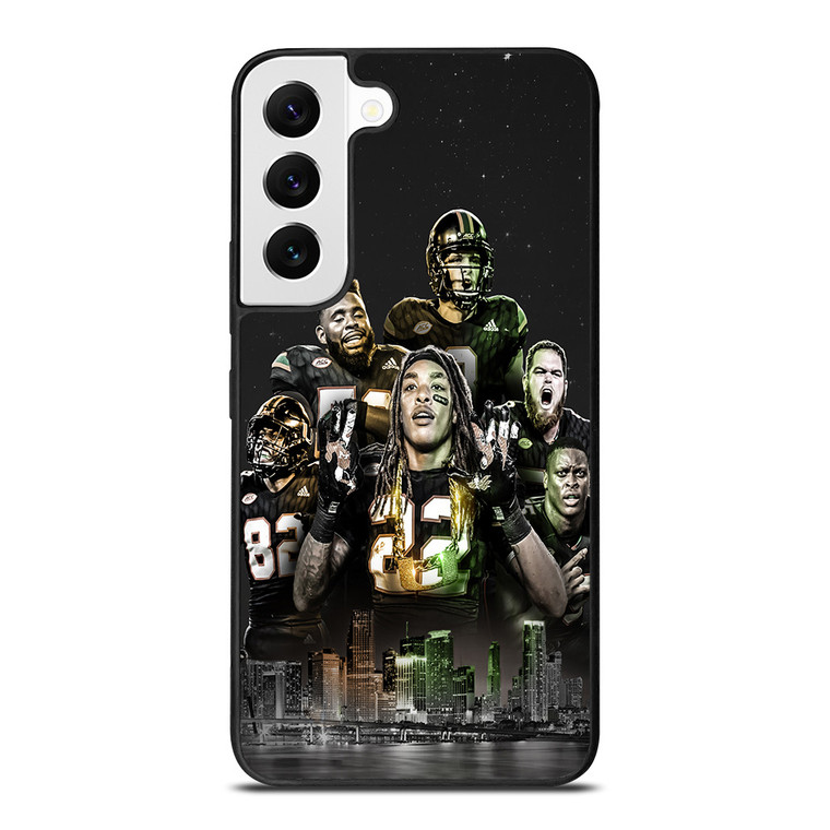 MIAMI HURRICANES UM Samsung Galaxy S22 Case Cover