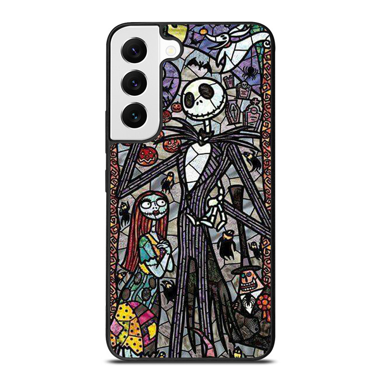 NIGHTMARE BEFORE CHRISTMAS ART GLASS Samsung Galaxy S22 Case Cover