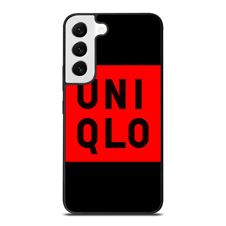UNIQLO LOGO RED BLACK Samsung Galaxy S22 Case Cover