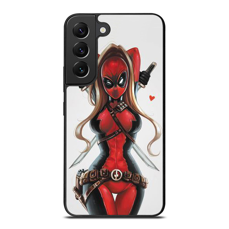 DEADPOOL GIRL SEXY Samsung Galaxy S22 Plus Case Cover