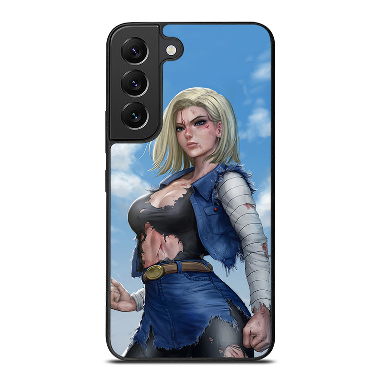 DRAGON BALL ANDROID 18 Samsung Galaxy S22 Plus Case Cover