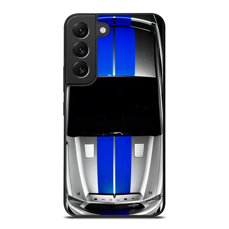FORD SHELBY MUSTANG SILVER Samsung Galaxy S22 Plus Case Cover