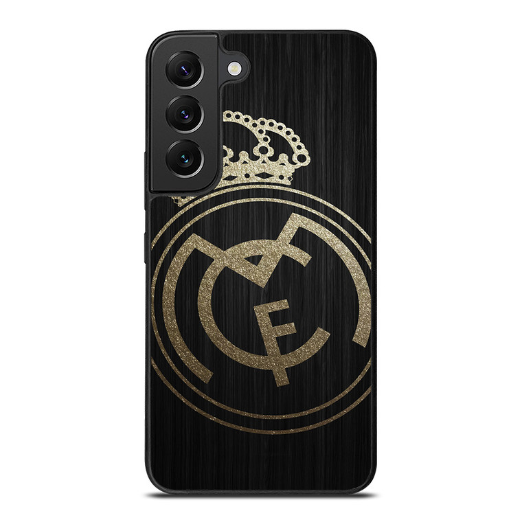 GOLD REAL MADRID LOGO Samsung Galaxy S22 Plus Case Cover