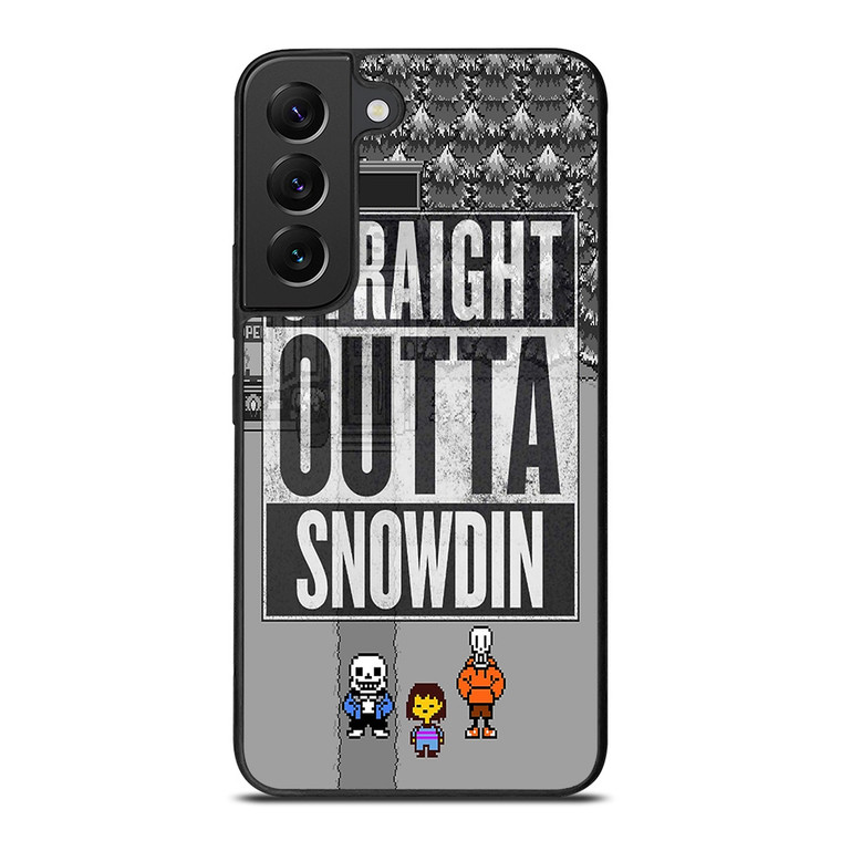 UNDERTALE STRAIGHT OUTTA SNOWDIN Samsung Galaxy S22 Plus Case Cover