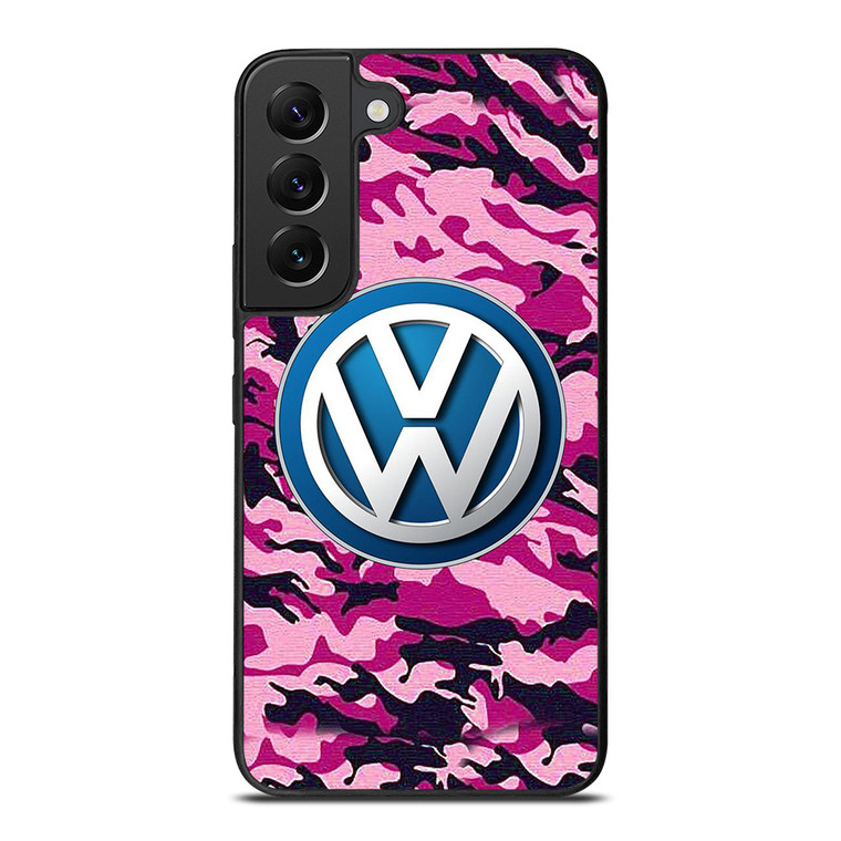 VW VOLKSWAGEN PINK CAMO Samsung Galaxy S22 Plus Case Cover