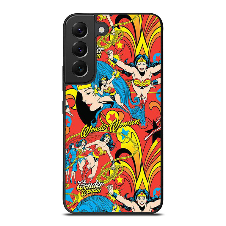 WONDER WOMAN COLLAGE 2 Samsung Galaxy S22 Plus Case Cover