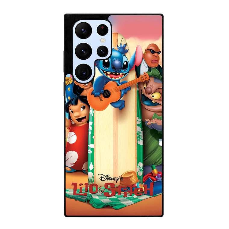 DISNEY LILO & STITCH CARTOON Samsung Galaxy S22 Ultra Case Cover