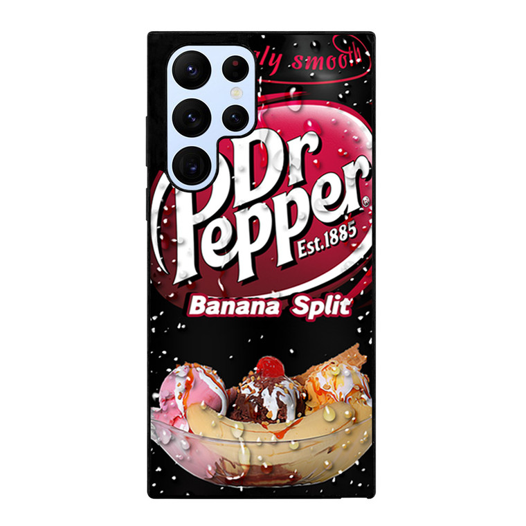 DR PEPPER BANANA SPLIT BOTTLE Samsung Galaxy S22 Ultra Case Cover