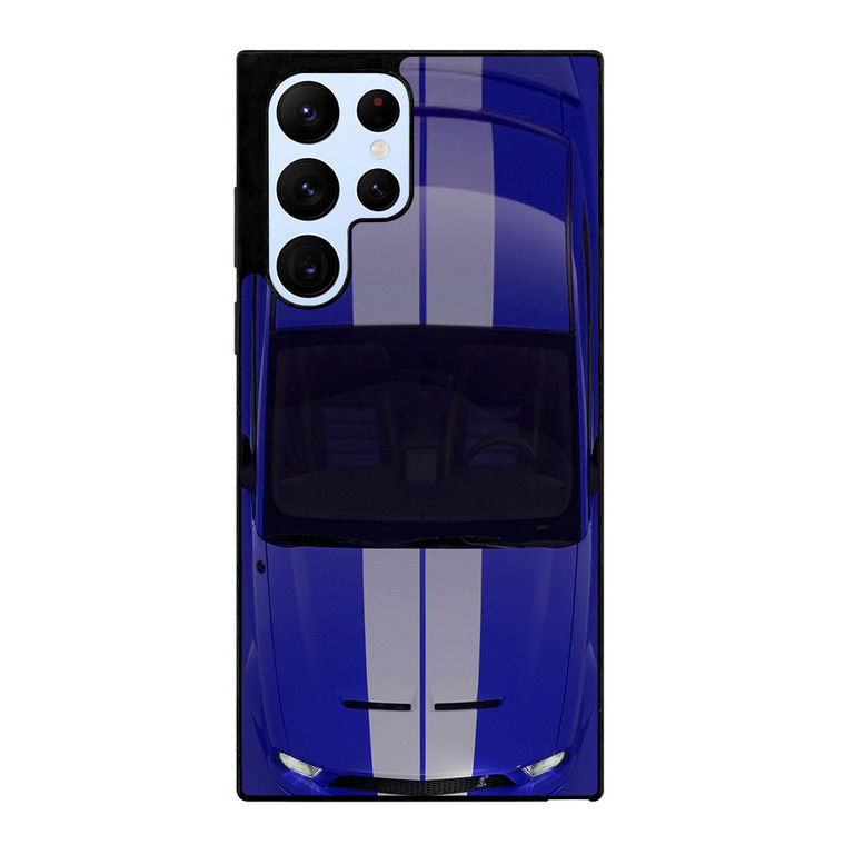 FORD MUSTANG SHELBY BLUE Samsung Galaxy S22 Ultra Case Cover