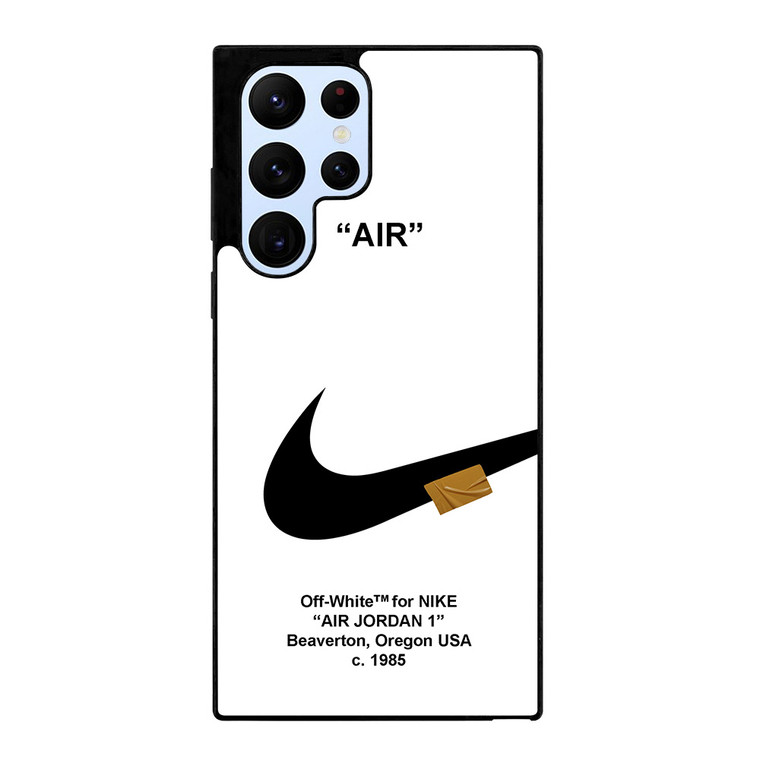 NIKE AIR JORDAN 1 OFF WHITE Samsung Galaxy S22 Ultra Case Cover