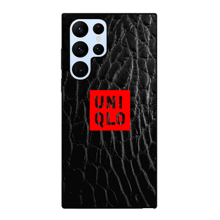 UNIQLO LOGO SNAKE SKIN Samsung Galaxy S22 Ultra Case Cover