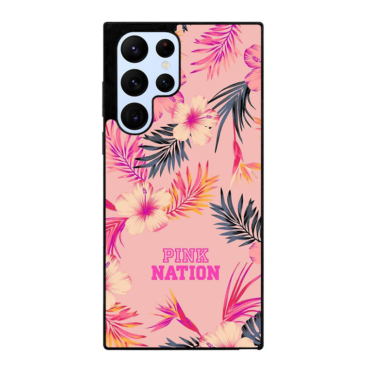 VICTORIA'S SECRET PINK NATION Samsung Galaxy S22 Ultra Case Cover
