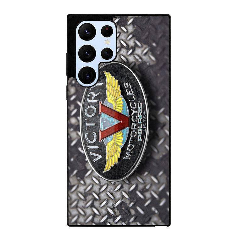 VICTORY MOTORCYCLES EMBLEM Samsung Galaxy S22 Ultra Case Cover